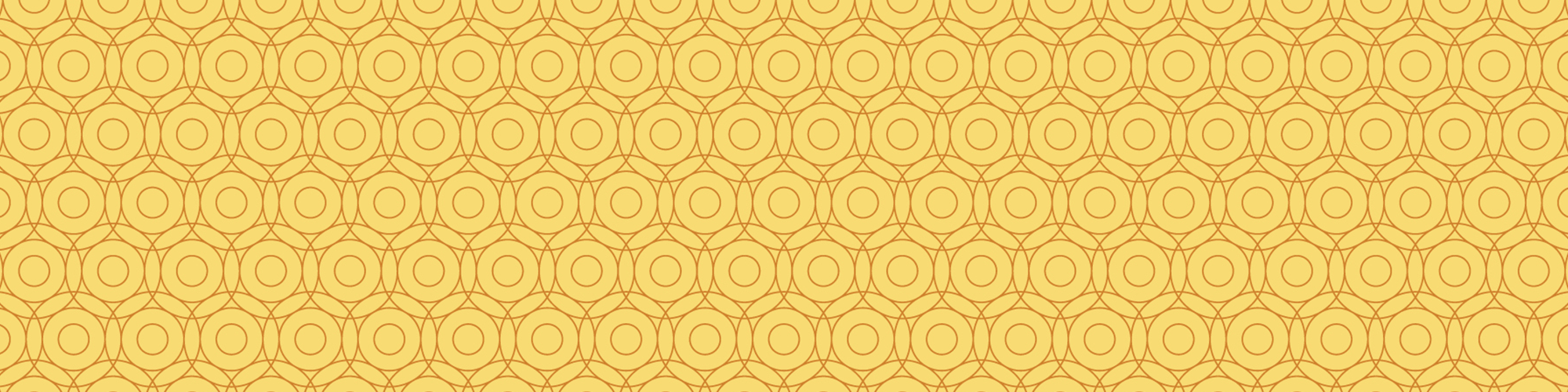 yellow pattern with circles